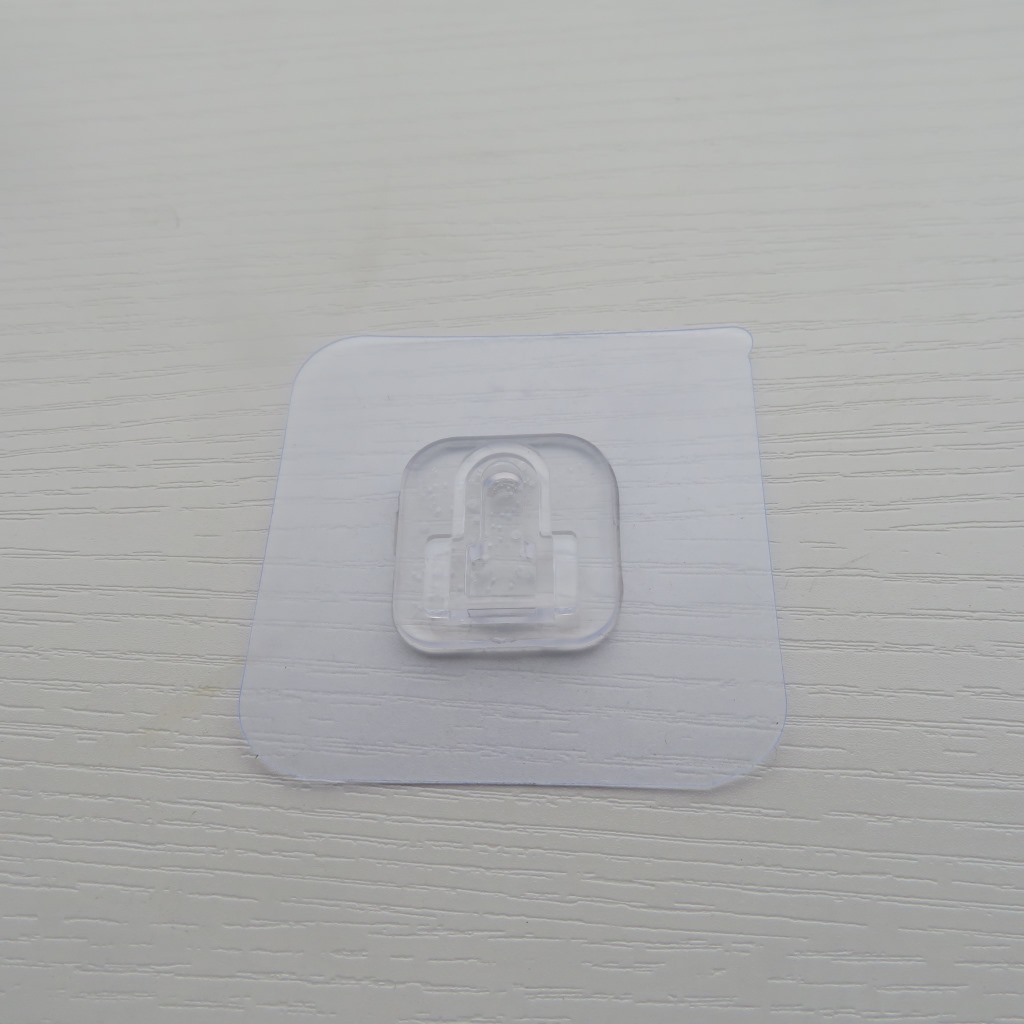 Adhesive seamless clip collection shelving, ironwork hook accessories, adhesive wall chopstick holder fixing stickers pic 5