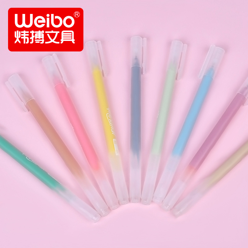 炜搏创意书写签名签字笔办公用品学生现货中性笔批发新款厂家直销详情6