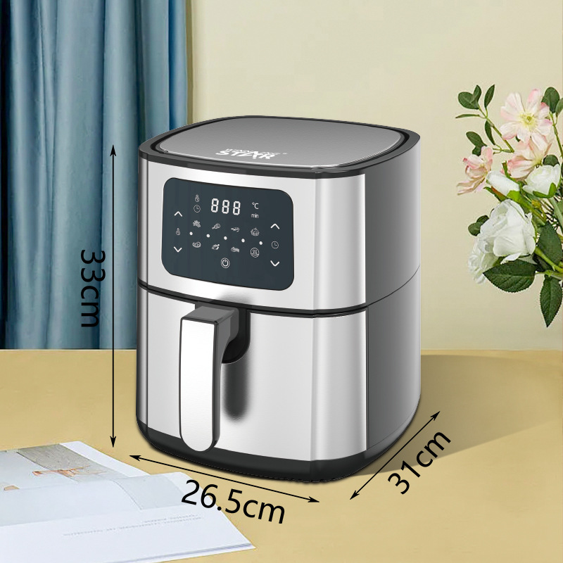 winning star Cross-border multi-functional air fryer for home barbecue, fried chicken, French fries, egg tarts and baking pic 9