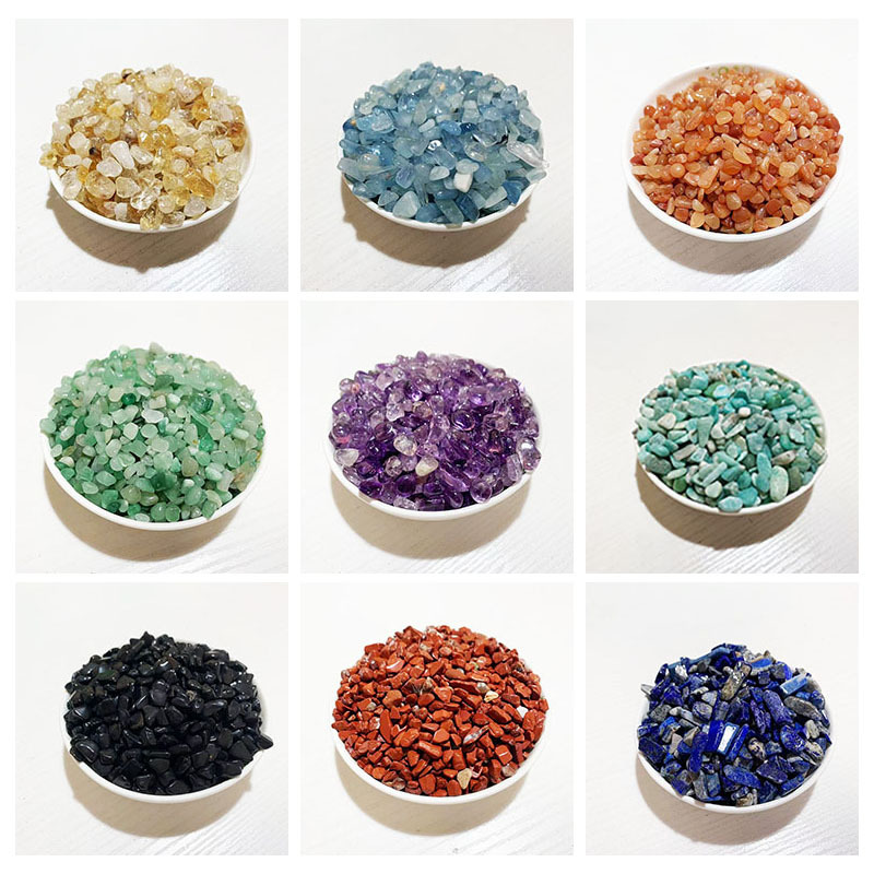 天然水晶碎石消磁石消磁碗 水晶手链饰品净化消磁容器收纳盒摆件详情1