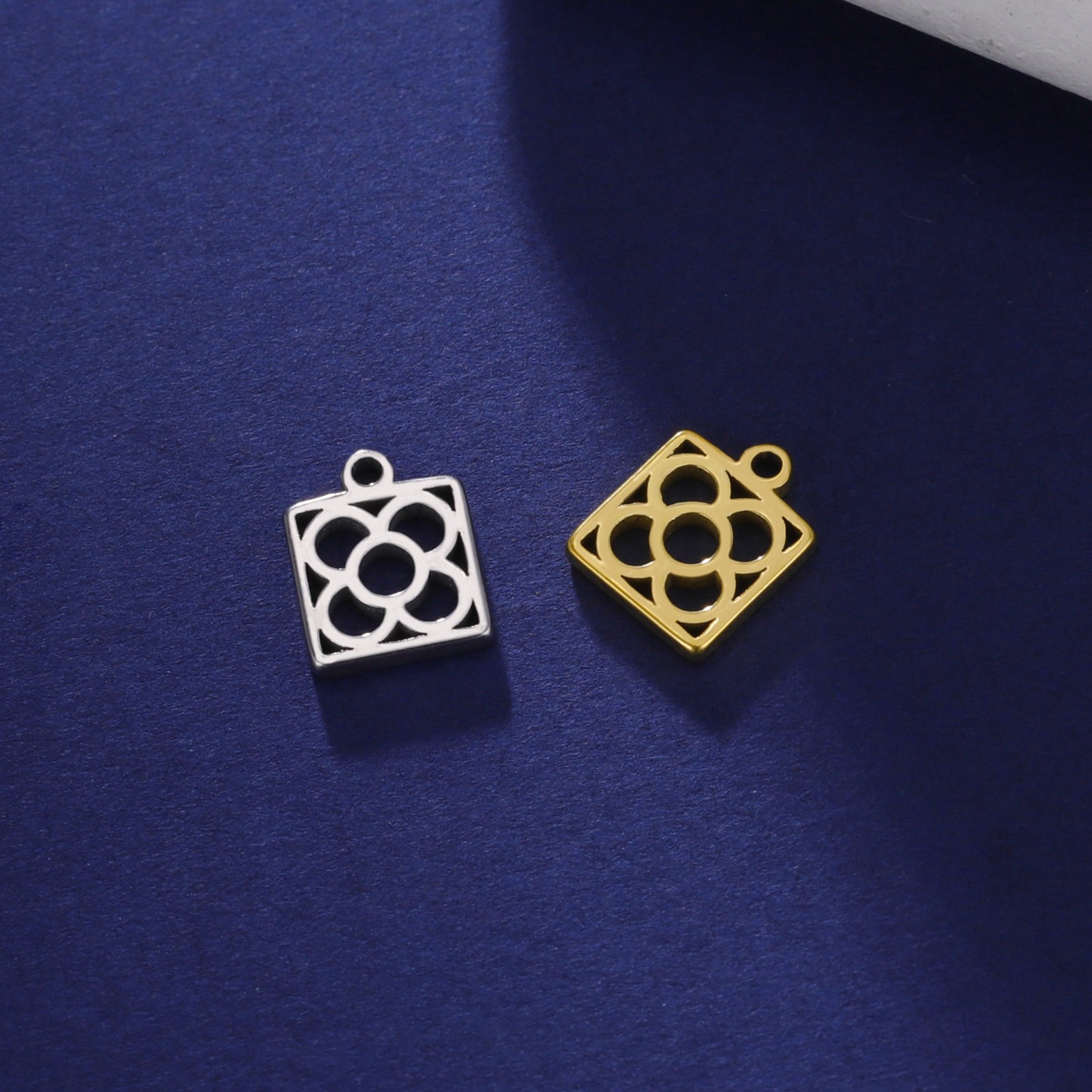 Stainless steel jewelry making, planet crowns, star small ornaments, pendants, bracelets, necklaces, DIY accessories, wholesale in stock pic 13