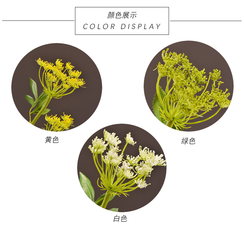 Wholesale of artificial lace and artificial green plants from the original factory, flower arrangement materials, and artificial plants for home, hotel, wedding and decoration pic 3