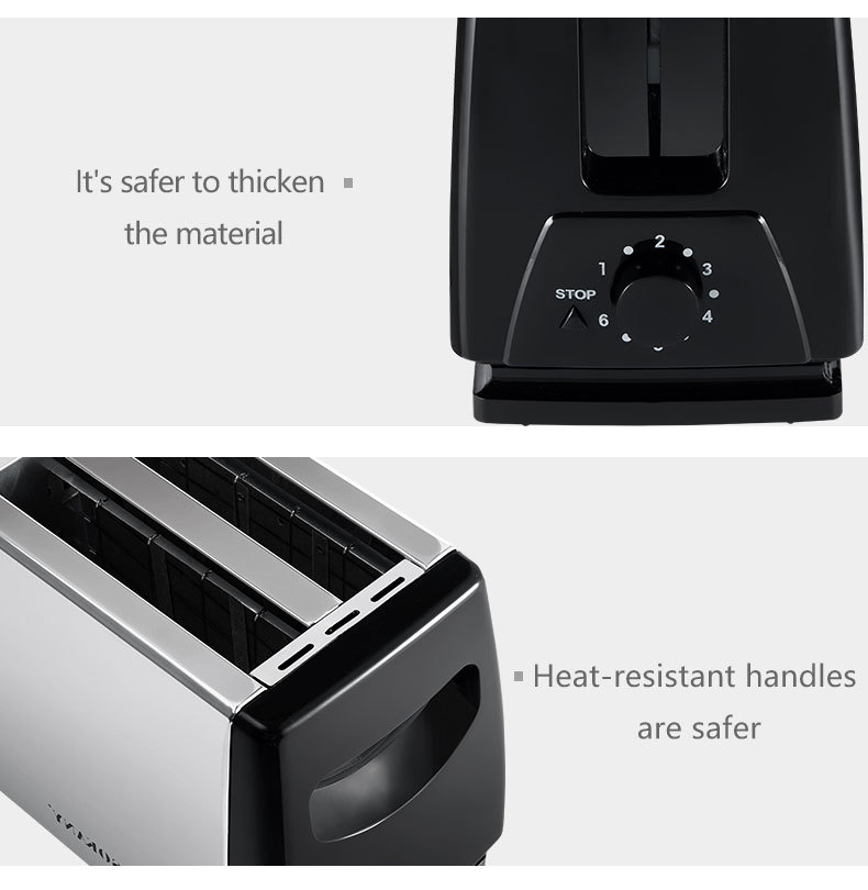 Cross-border SOKANY016S toaster, household 2-slice fully automatic breakfast machine, multi-functional toaster toaster pic 11