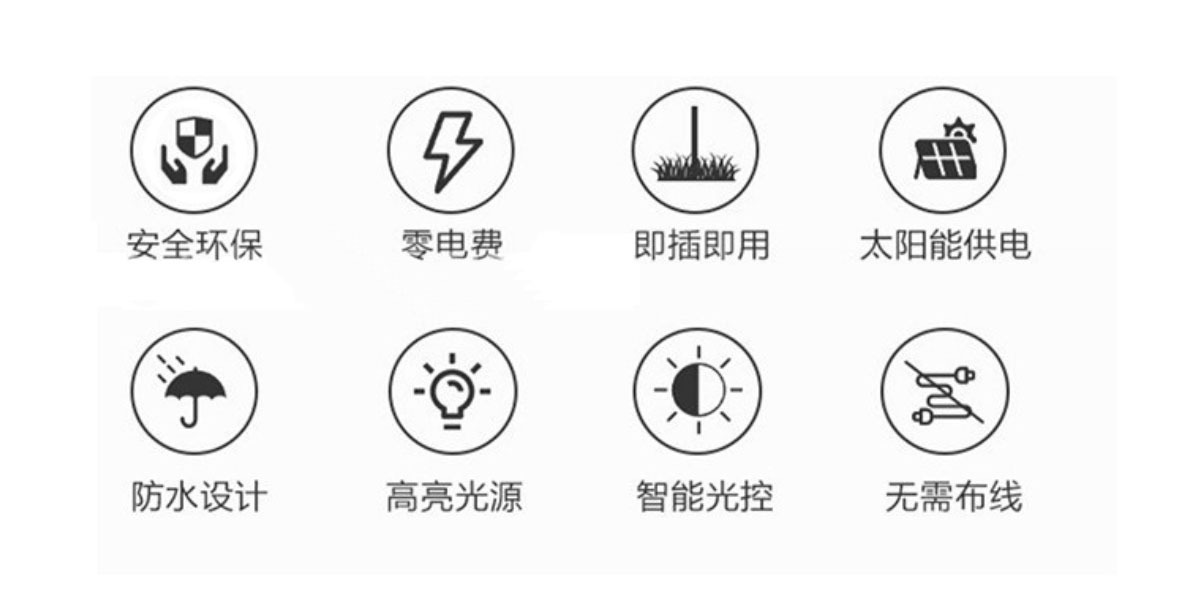 太阳能led灯水母灯户外氛围灯蘑菇灯防水草坪灯装饰庭院灯感应灯详情2