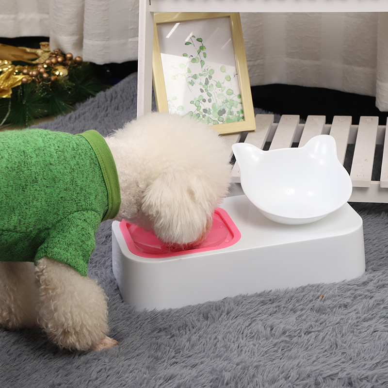 Pet food utensils for cats and dogs, non-wet mouth, splash-proof, vehicle-mounted pet forehead guard, floating bowl, dual-purpose feeding and drinking bowl for cats and dogs pic 10