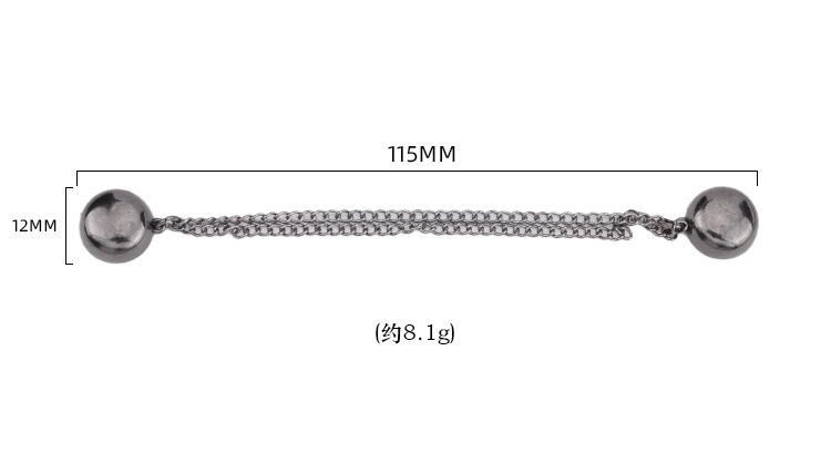 改裤腿改袖口长改短神器可拆卸免钉免缝金属收腿扣裤脚固定磁吸扣详情5
