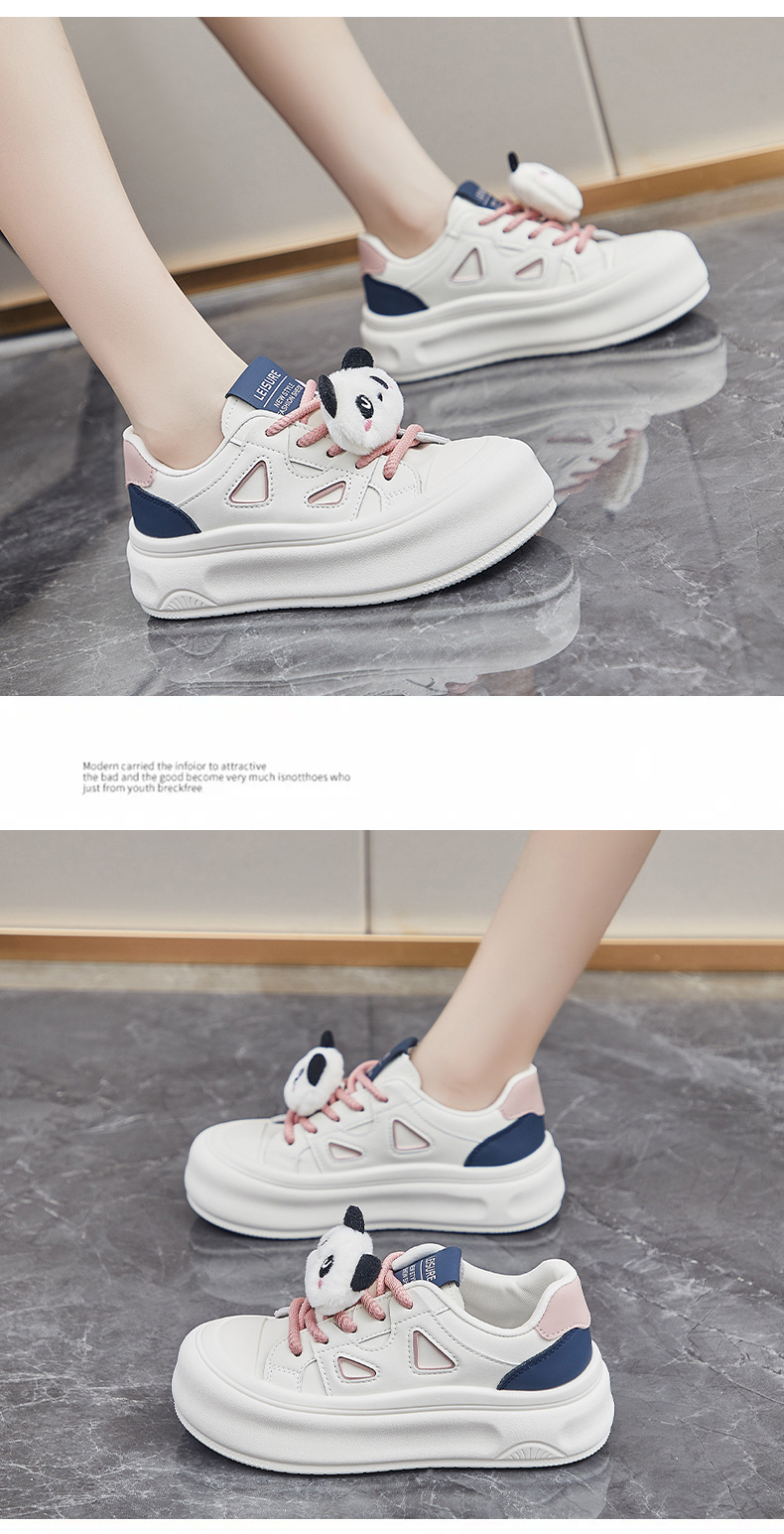 2024秋季小白鞋新款韩版ins女学生厚底增高运动板鞋休闲街拍MXD08详情17