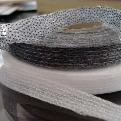 厂家供应 双点无纺衬布 粘合衬 单面无纺纸朴  粘衬定型详情4