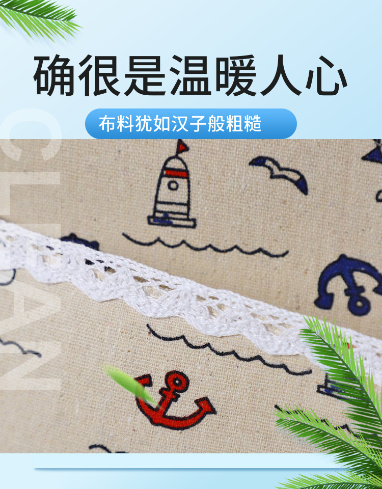 收纳袋棉麻宿舍挂袋墙挂式多层门后厨房卫生间床上壁挂悬挂式杂物详情2