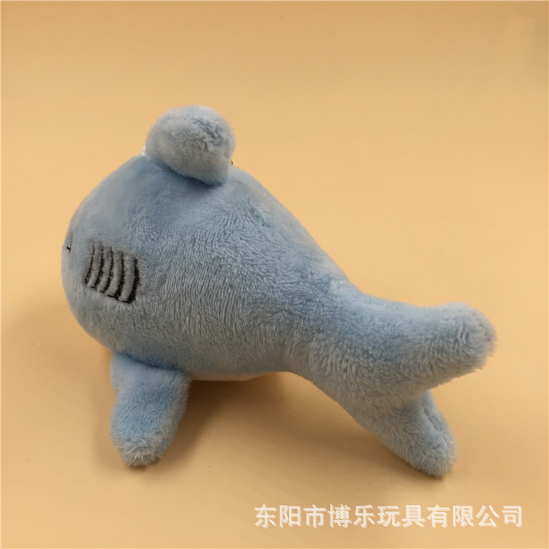 宝拉海洋系列鲨鱼毛绒小挂件锤头鲨钥匙扣车内摆件公仔婚庆抛洒详情14