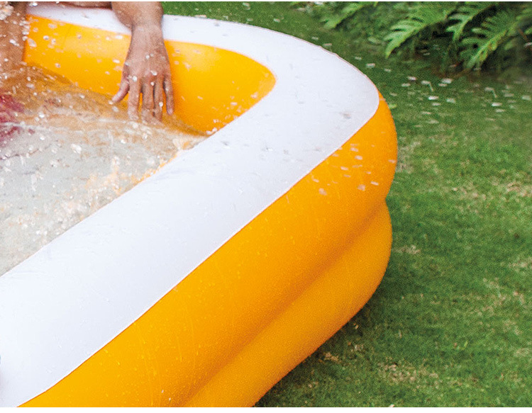intex 57181 Luxury rectangular Pool Family Parent-child inflatable outdoor Garden lawn swimming pool pic 4