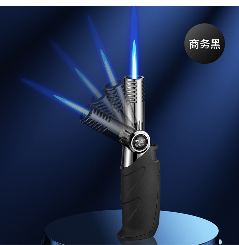 可旋转防风打火机烧烤直冲烹饪户外料理喷枪家用蓝焰喷枪厂家批发详情25