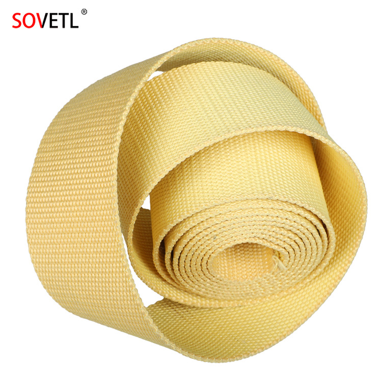 Fireproof, flame-retardant and high-temperature resistant aramid webbing, military green, yellow, black, red and orange fire safety belts for shoes, hats, clothing and bags pic 7