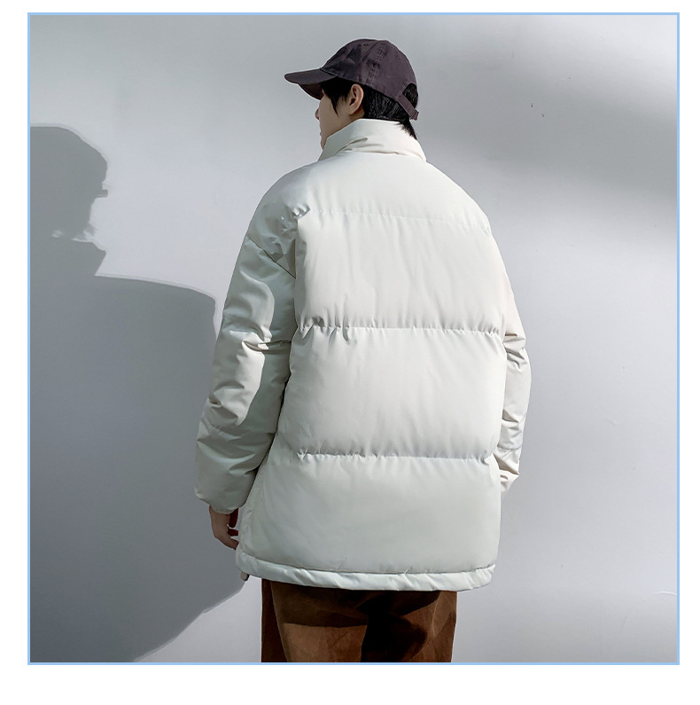 Cross-border M-8XL large-sized cotton-padded jacket for both men and women, winter custom thickened stand-up collar cotton-padded jacket, loose thickened cotton-padded jacket for men pic 28