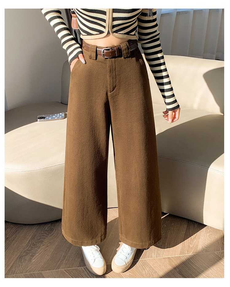 法式八分九分天丝棉阔腿牛仔裤女秋季新款小个子宽松显瘦直筒裤详情56