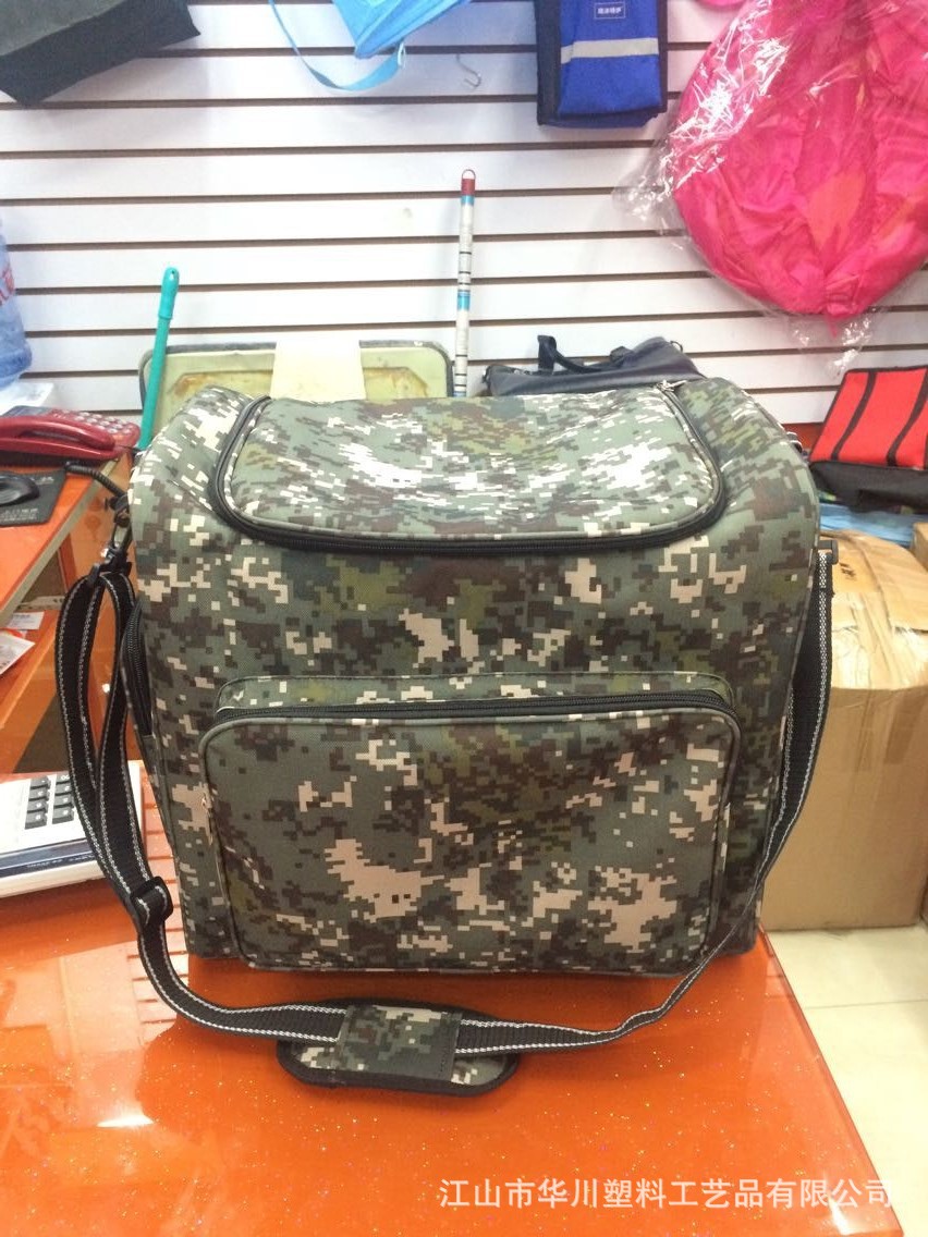 Insulated lunch bag, waterproof and cold-proof, outdoor portable Oxford fabric, new picnic bag, ice bag, foreign trade camouflage lunch bag, insulated meal bag, red wine insulated bag, camping box, ice bag, insulated bag pic 18