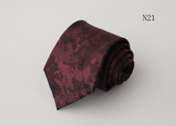 新品 工厂现货批发复古提花男士绅士领带宴会婚礼新郎伴郎韩版8CM详情22