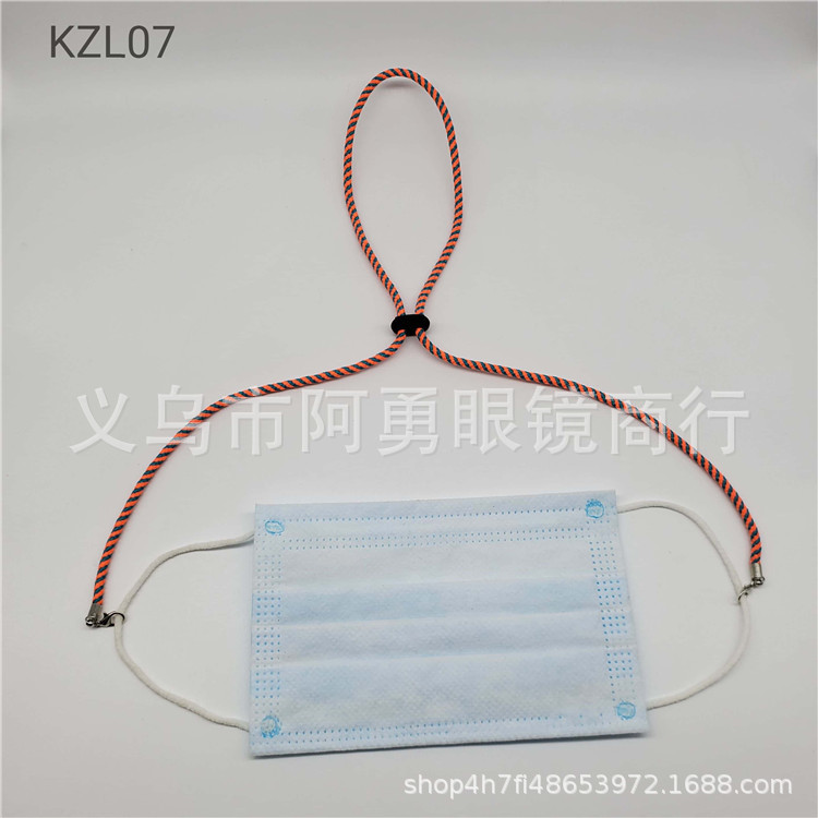 Factory direct sales of mask chains, new mask lanyards, popular eyeglass chains, best-selling eyeglass chains and mask lanyards. Dual use pic 2