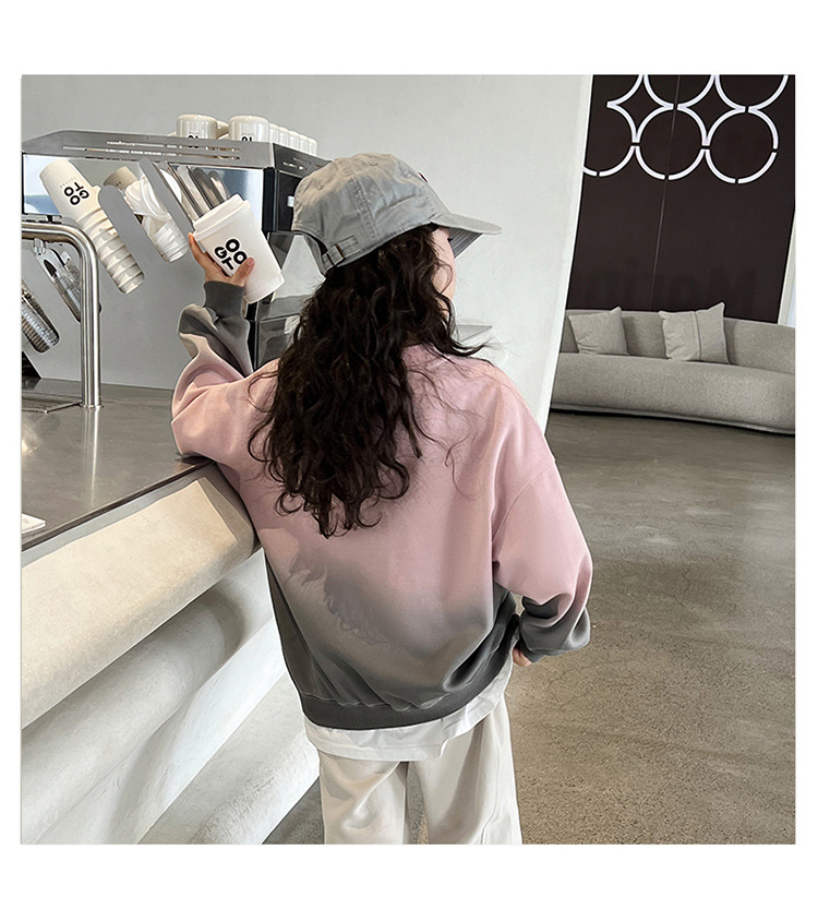 女童卫衣春秋款2024新款儿童洋气时髦春装中大童女孩春季长袖上衣详情9