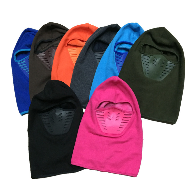 New outdoor cold-proof and warm cap, winter thickened and fleece hooded cap, face protection for both men and women, cycling cap pic 17