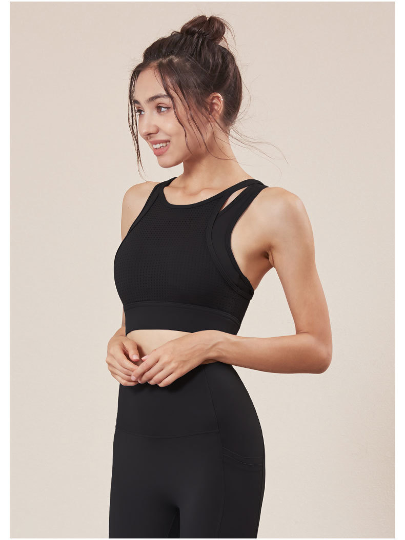 春夏新款运动内衣女减震跑步聚拢文胸健身背心lulu外穿瑜伽服上衣详情28