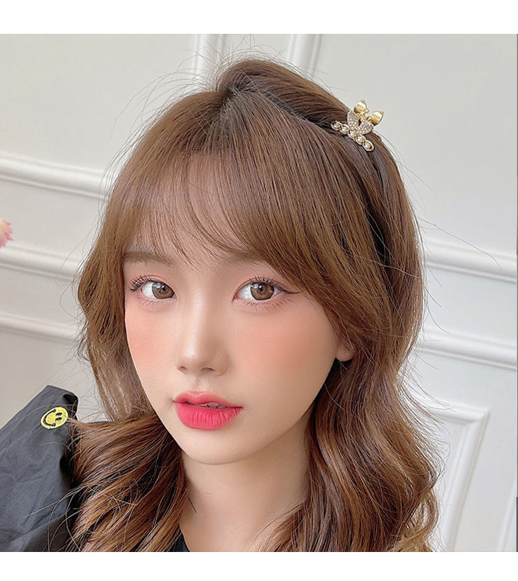 国潮系列2侧边夹碎发夹 小抓夹半扎发小发夹鲨鱼夹发饰女 时尚潮流吊坠装饰 戒指款式详情11
