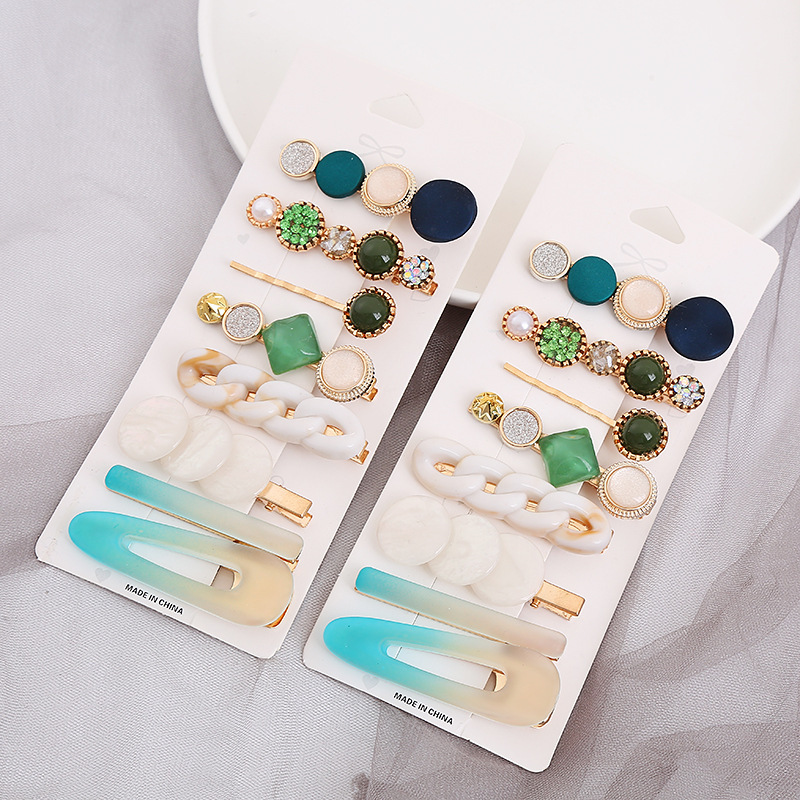 高级感发夹韩国网红ins简约侧边前额发卡一字夹少女刘海夹子头饰详情4