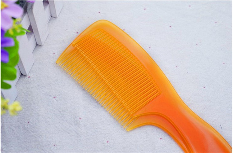 Anti-static thickened, unbreakable ox tendon comb, ox horn comb, beauty and hair care comb, anti-hair loss massage comb pic 5