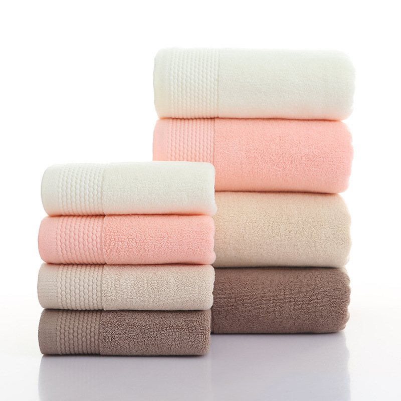 Pure cotton absorbent towel advertising gift towel, 100g available, enterprise LOGO and exquisite packaging, in stock, 4 colors pic 4