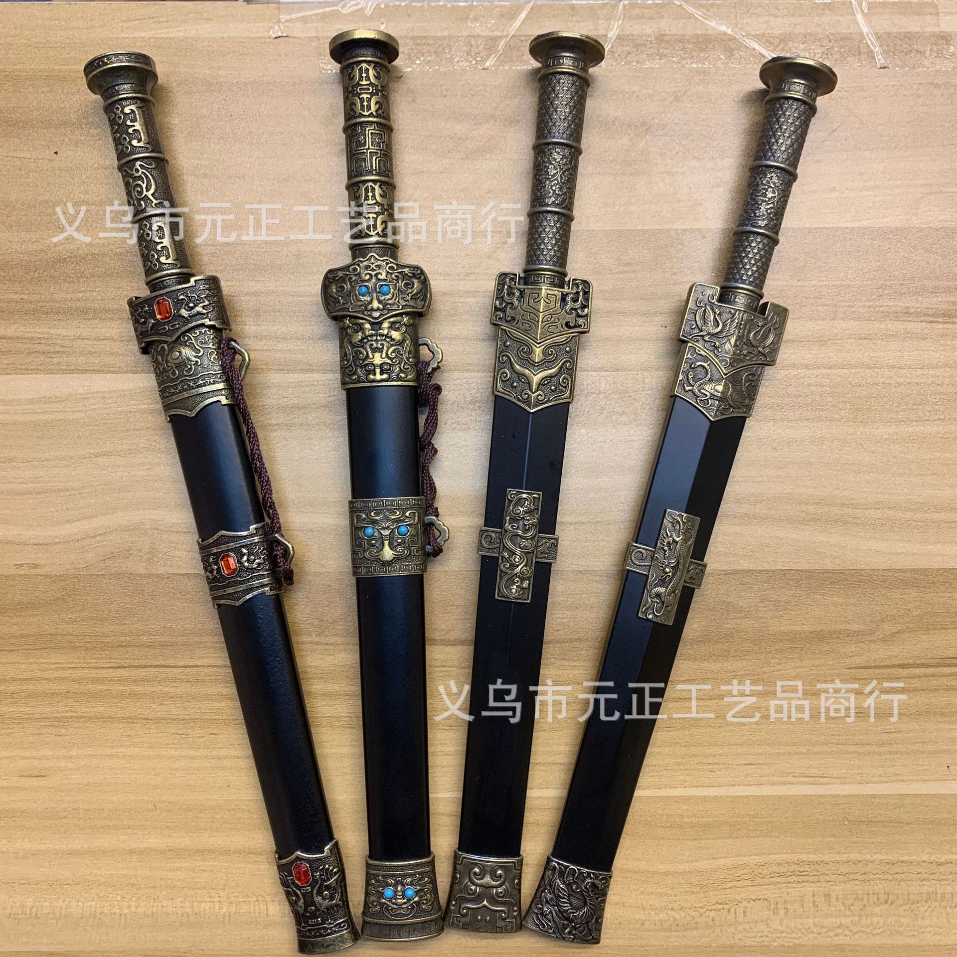 龙泉飞龙堂不锈钢刀剑防身小短剑男朋友的礼物四大金刚小剑详情2