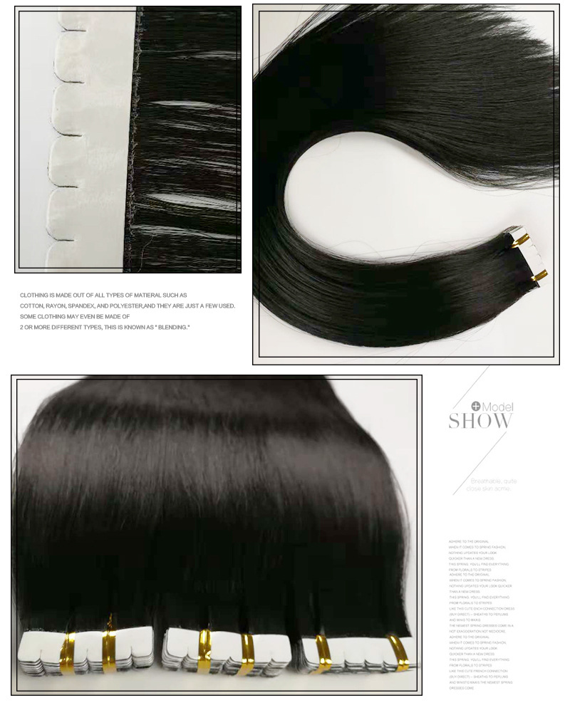 Invisible hair extensions, real hair nano invisible hair extensions, micro-molecular hair extensions, real human hair one-piece hair extensions pic 6