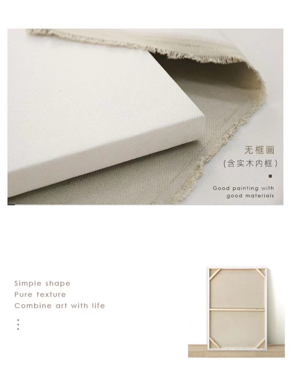 手绘油画抽象现代简约客厅沙发背景墙装饰画玄关挂画立体拼色肌理详情17