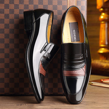 Elderly head leather shoes for men 2024 Spring and Autumn Factory soft-soled shoes for men with hollowed-out lazy shoes for men casual single shoes 117072 pic 35