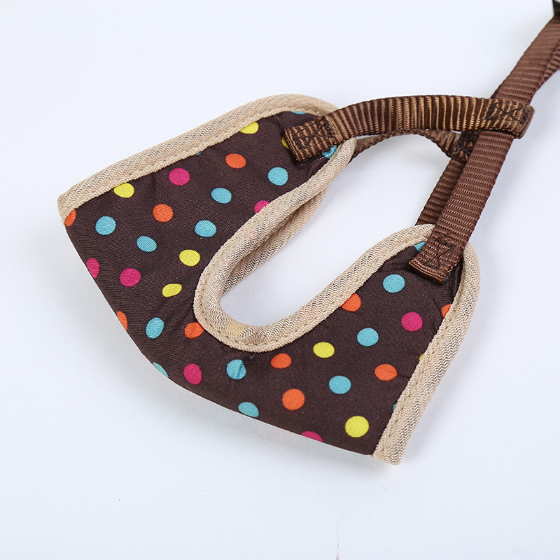 Aishangchong manufacturer offers wholesale dog leashes in stock, super fashionable polka dot sandwich breathable corsets and backcoats pic 10