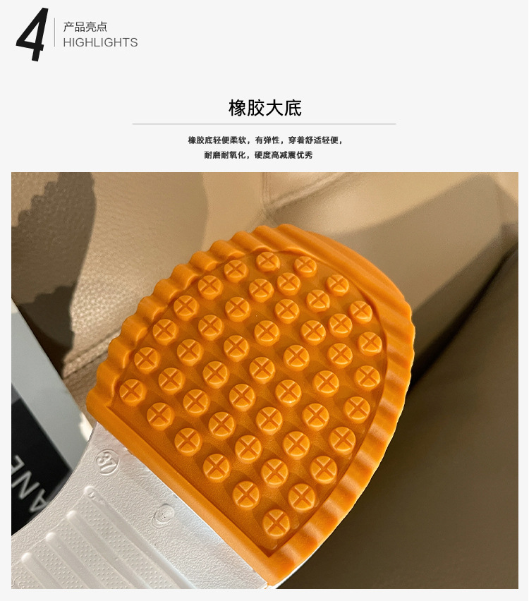 外贸大码女士高帮帆布鞋2023新款运动休闲单鞋百搭厚底透气小白鞋详情7