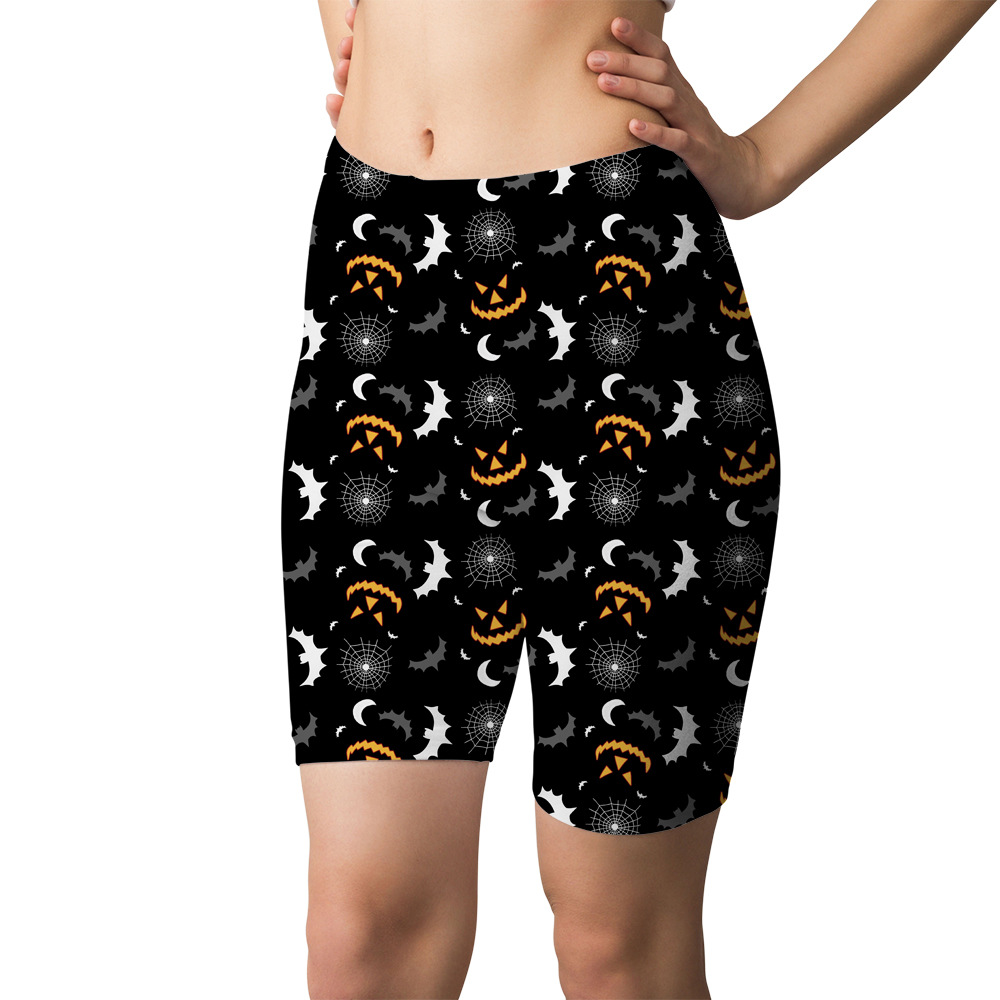 New 3D digital printed starry sky sports yoga capri shorts for cross-border Amazon from Europe and America. Please provide the printed image pic 27