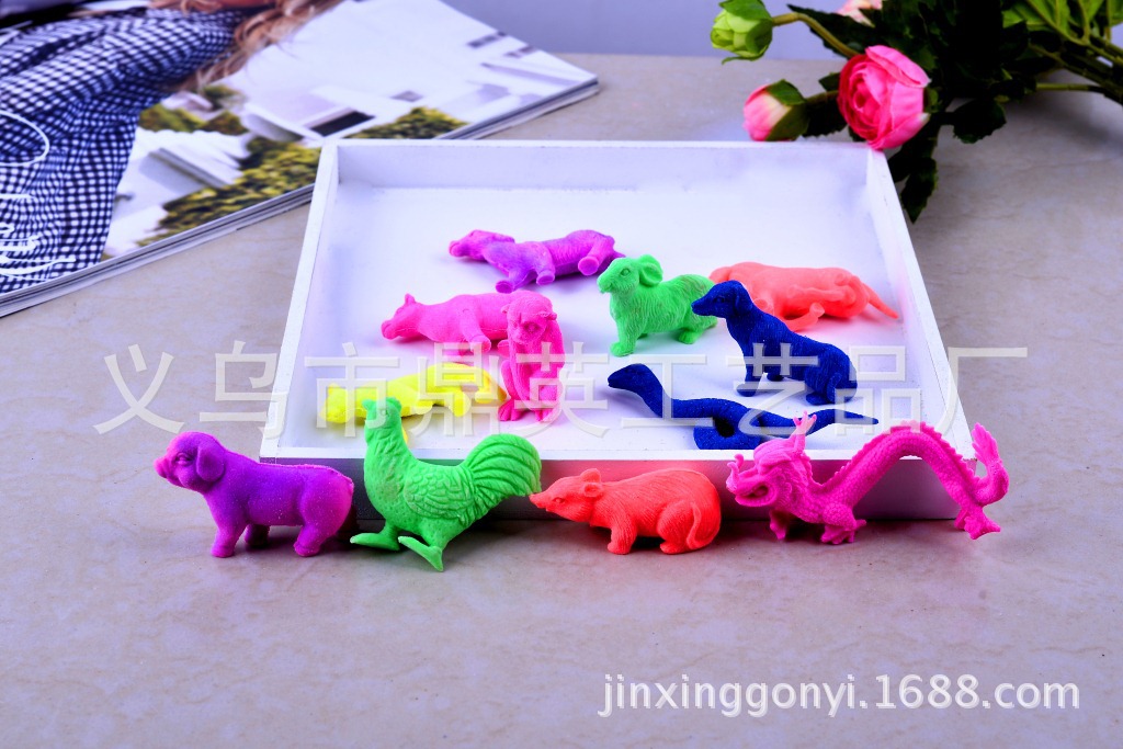 鼎浩 2025新款泡水膨胀变大戏水玩具动漫恐龙动物水精灵海洋宝宝批发 1kg/包 适合DIY 实体门店 夜市地摊玩具减压详情6