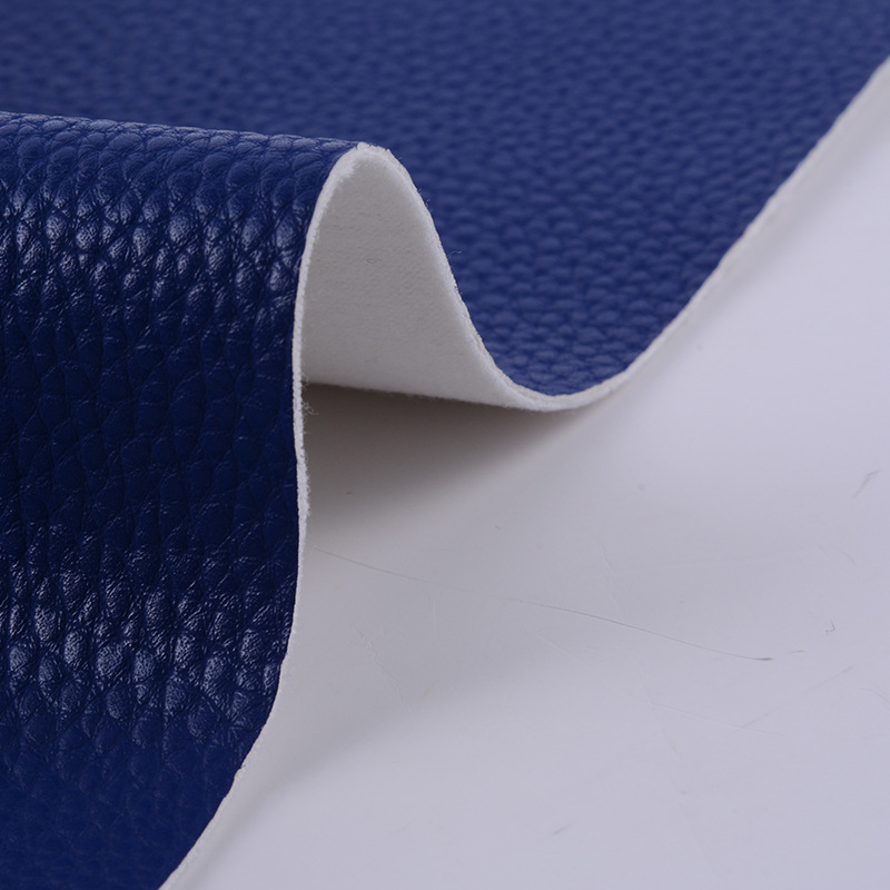 All-pu leather fabric, soft and hard wrapping, sofa, leather car interior decoration and finishing, artificial leather thickened with lychee pattern pic 1