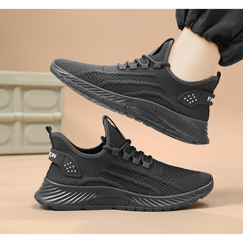 2024春秋季新款情侣时尚休闲运动单鞋批发跨境工厂潮流飞织鞋代发详情26