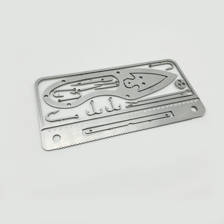 Cross-border new in-stock fishhook cards, multi-functional fishhooks, fishhook model plates, etched fishhooks can be processed according to samples pic 17