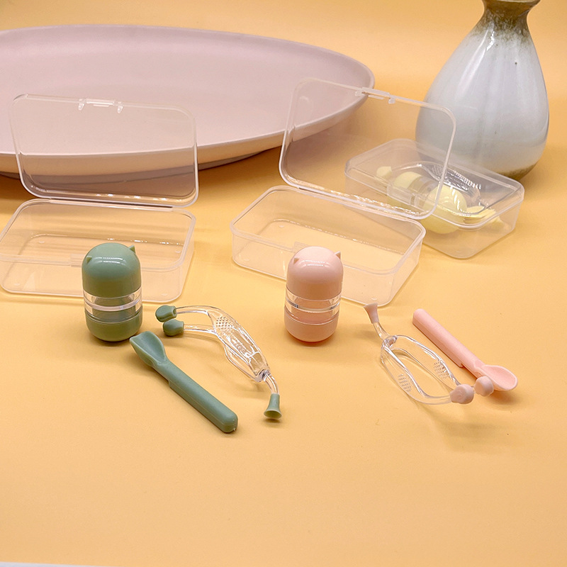 Contact lens dispenser, contact lens case, myopia contact companion box, storage box, color to choose, portable, direct supply, exclusive for foreign trade, exclusive for foreign trade pic 8