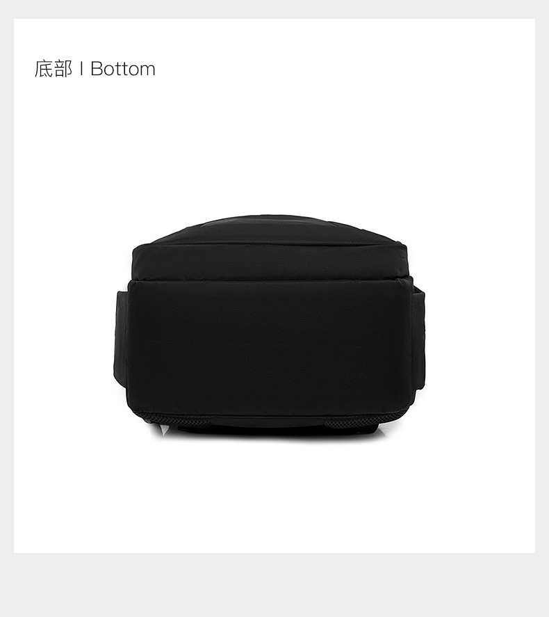 Large-capacity leisure travel backpack, 17-inch computer bag, custom-made backpack, simple schoolbag for junior high school, senior high school and college students pic 9