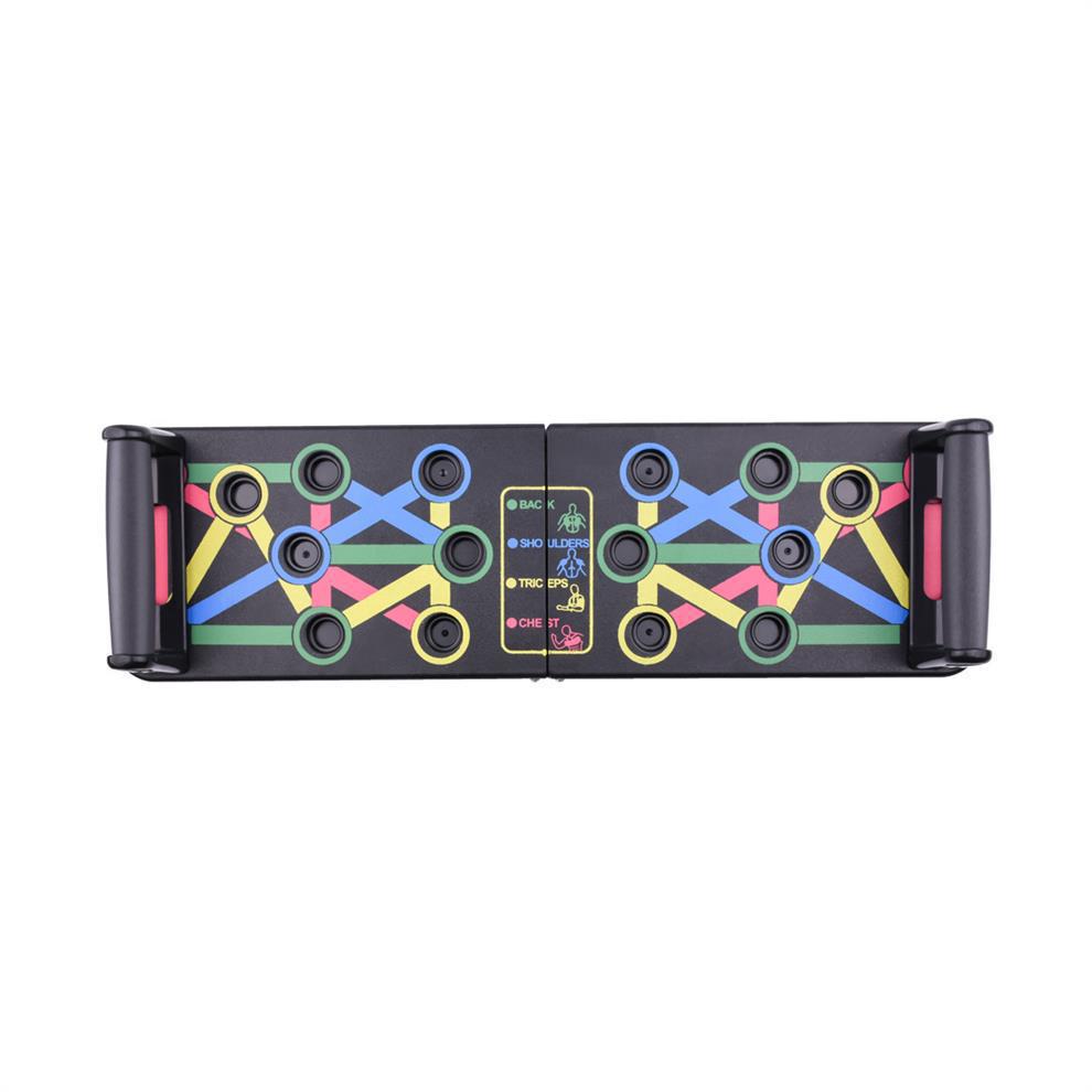 Push-up folding multi-functional fitness board, home exercise equipment pic 2