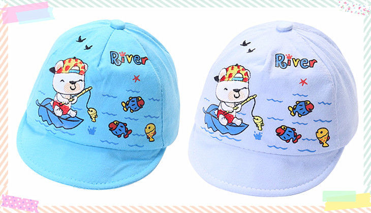 Summer hats for boys and girls aged 3 to 6 months, baby hats, spring and autumn baseball caps, hats for boys and girls, and thin baby hats pic 4