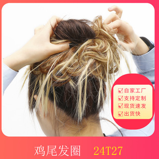 欧美人发短T型蕾丝假发真人发短头套分缝手织human hair shortwig详情8