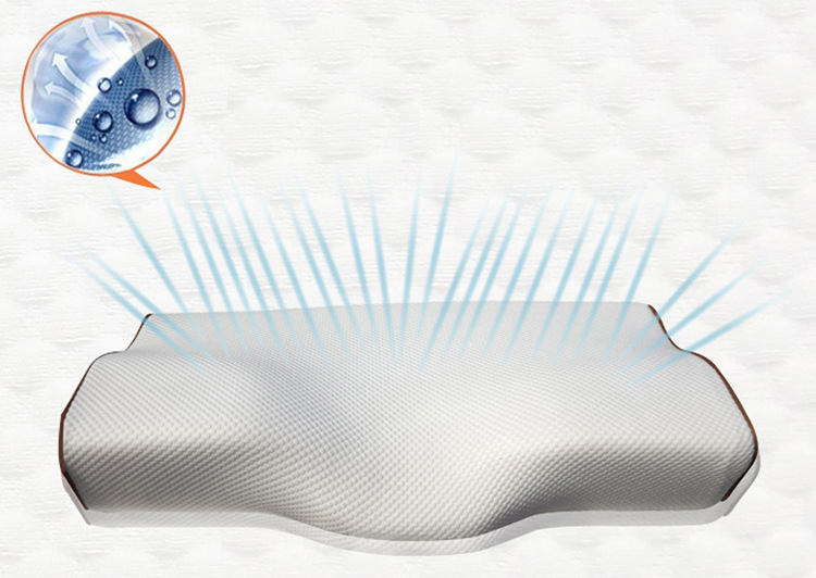 记忆枕保健慢回弹枕头批发 蝶型枕详情7