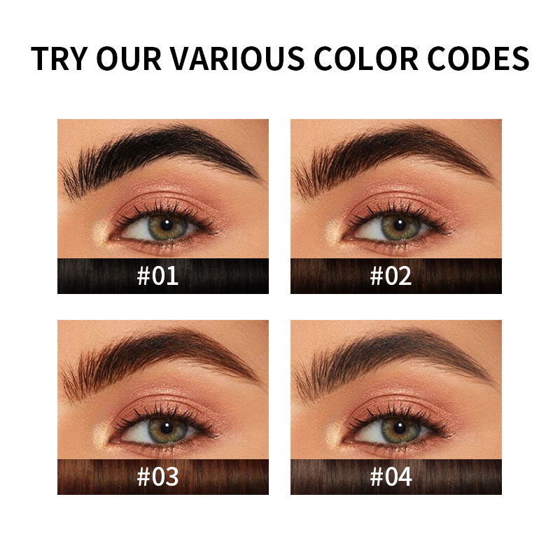 USHAS欧美跨境现货眉笔染眉膏持久防水不易掉色眉毛黑色外贸详情5