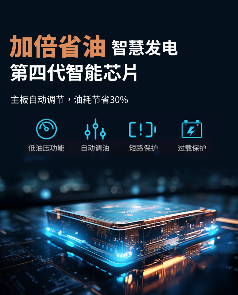 Household 220V small inverter high-power 3/4/5/6KW low-noise outdoor construction and camping Q oil generator 11 pic 10