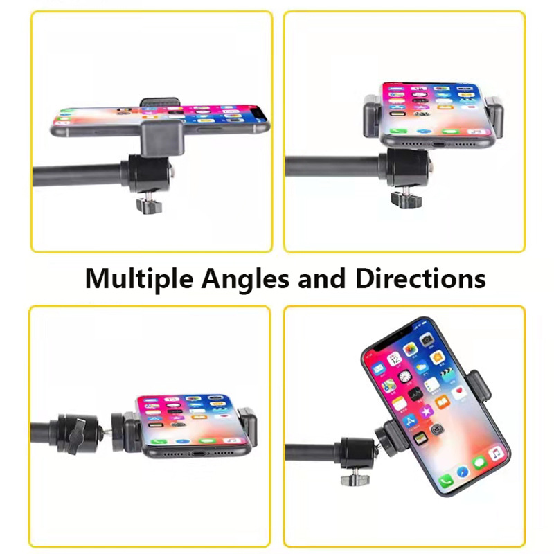 Desktop professional shooting fill light, live streaming online classes, Douyin food anti-shake stick, Internet celebrity selfie, mobile phone overhead shooting stand pic 16