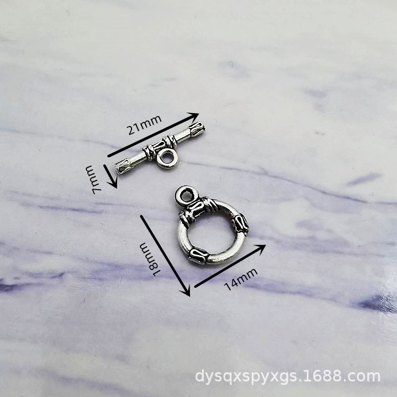 diy饰品配件  锌合金OT扣多款可选  手工制作项链手链连接扣配件详情3